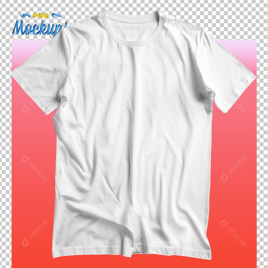 Mockup de Camiseta Masculina PSD Editável