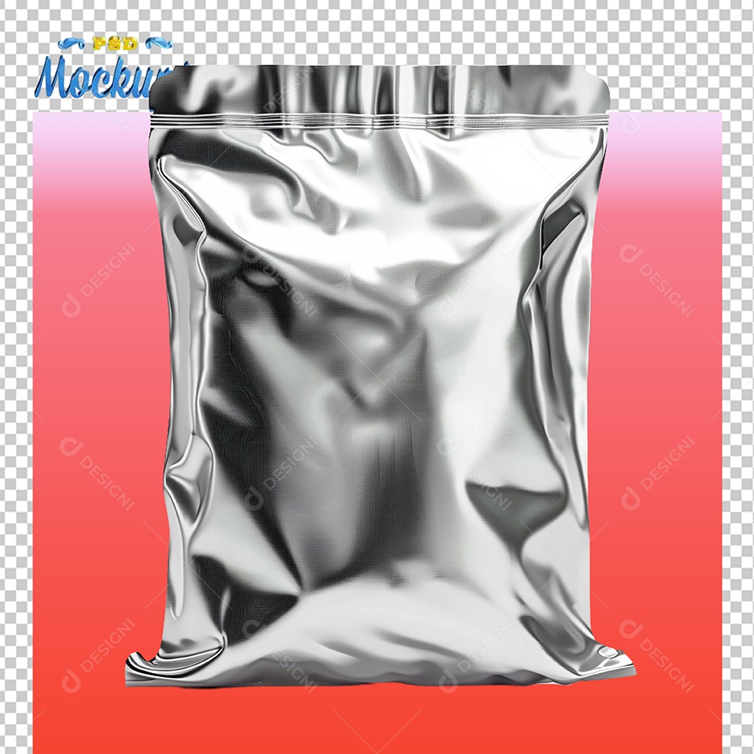 Embalagem Pacote Mockup PSD Editável