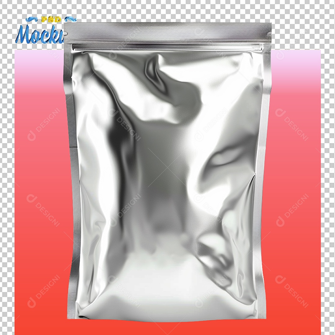 Embalagem Pacote Mockup PSD Editável