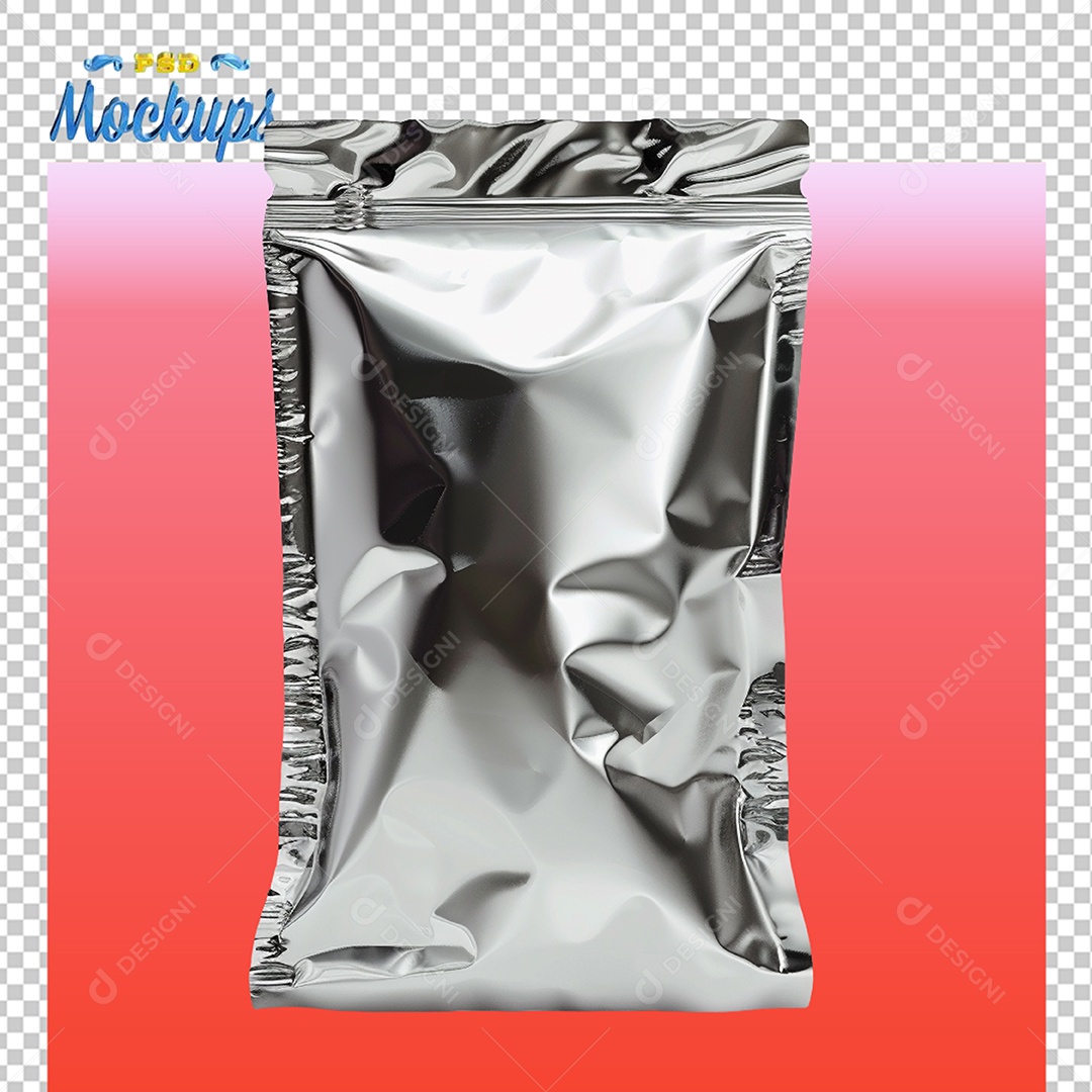 Embalagem Pacote Mockup PSD Editável