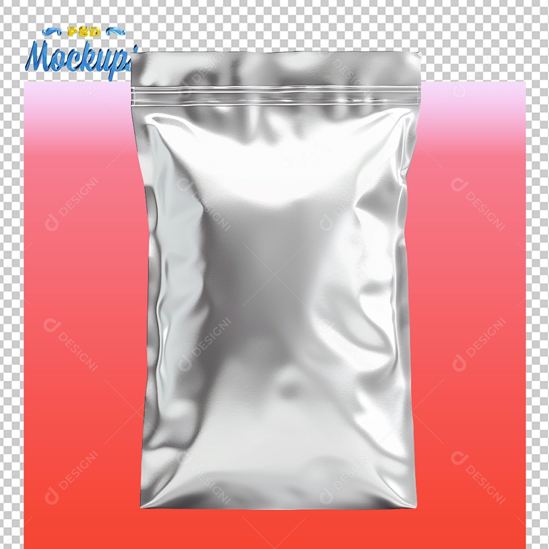 Embalagem Pacote Mockup PSD Editável