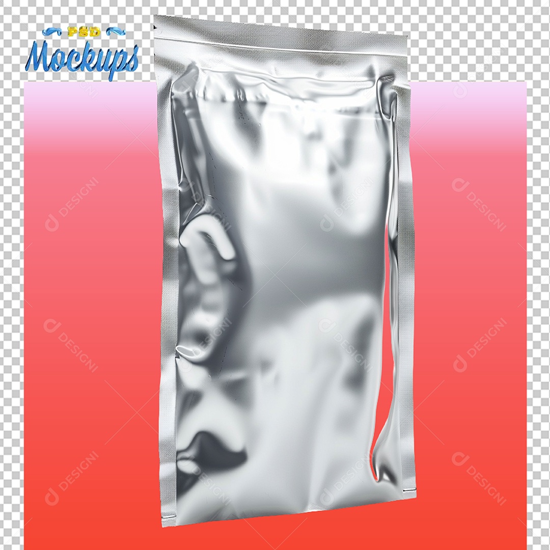 Embalagem Pacote Mockup PSD Editável