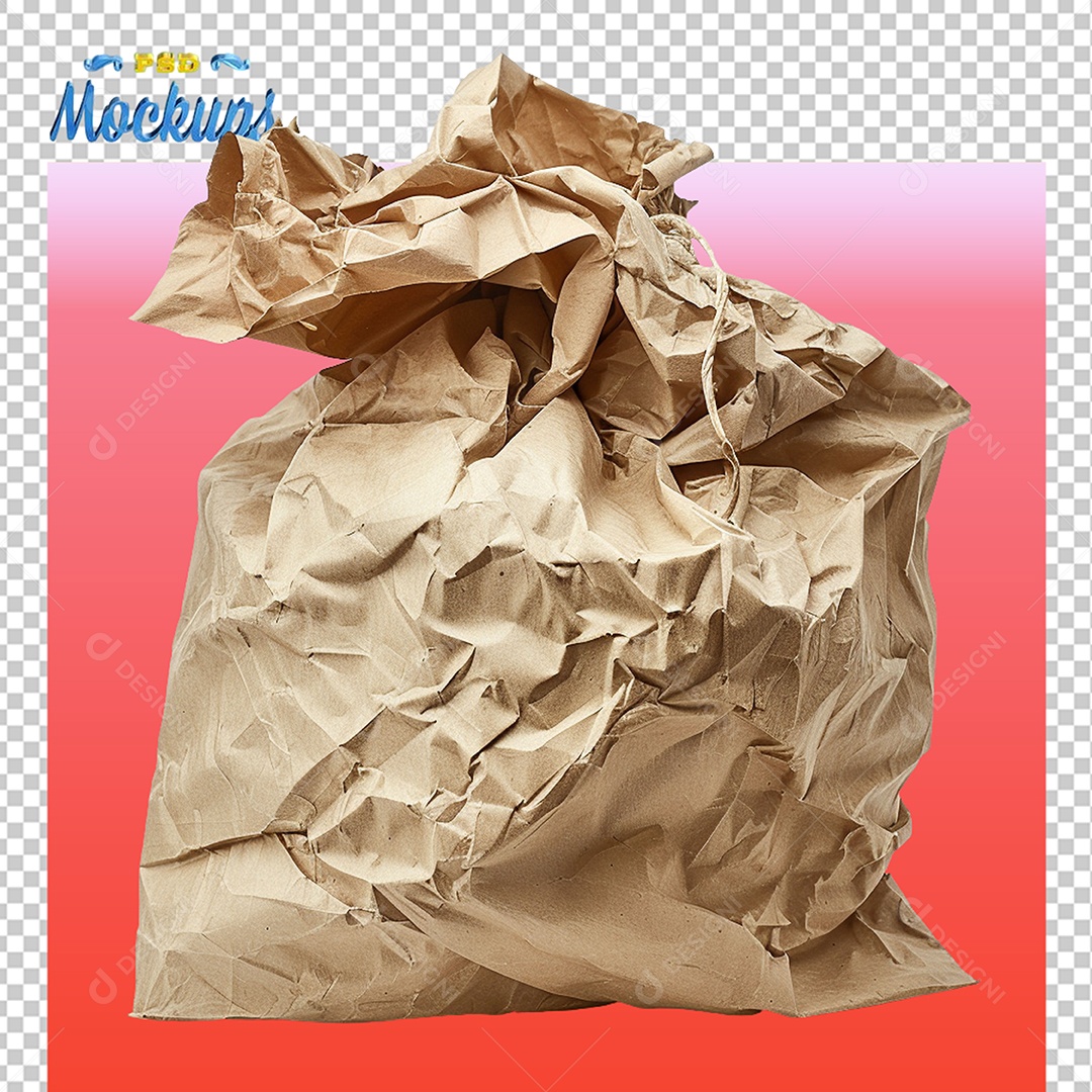 Mockup de Saco PSD Editável