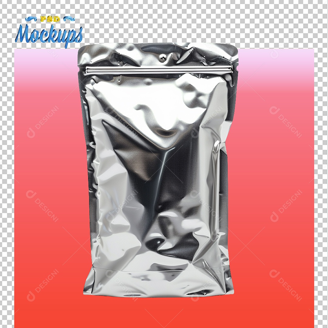 Embalagem Pacote Mockup PSD Editável