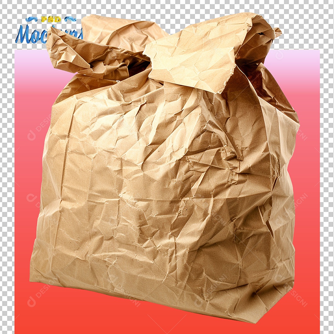 Mockup de Saco PSD Editável