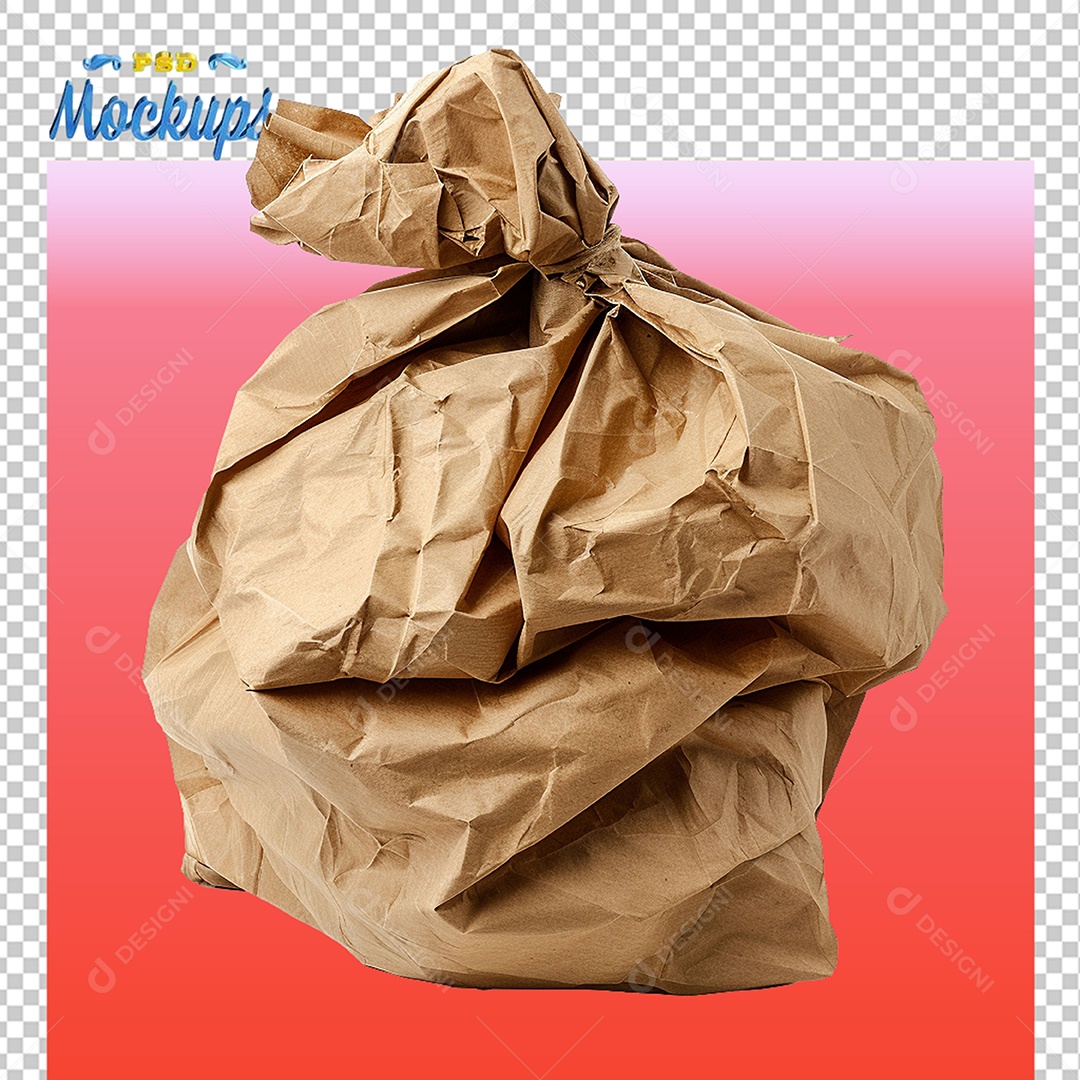 Mockup de Saco PSD Editável