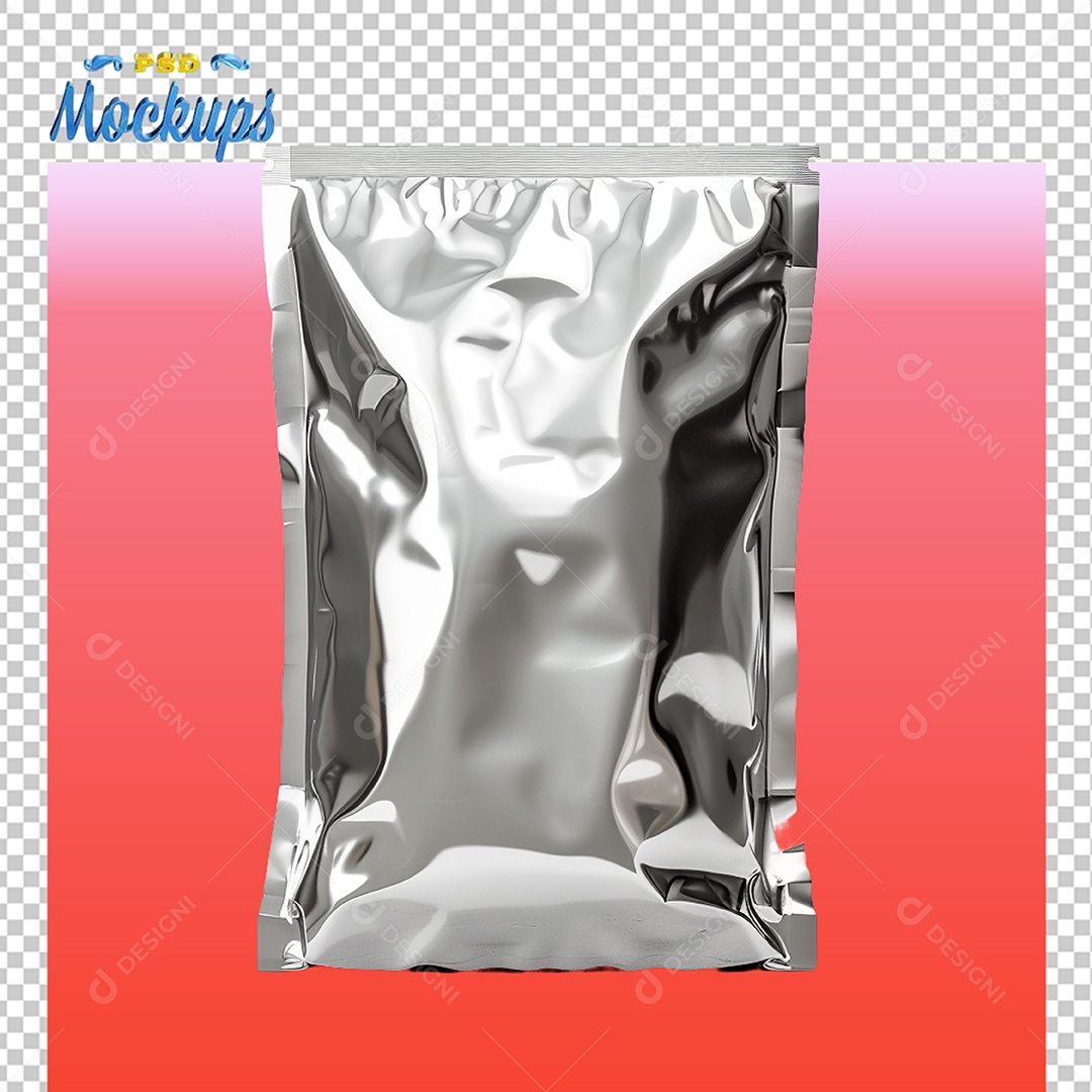 Embalagem Pacote Mockup PSD Editável