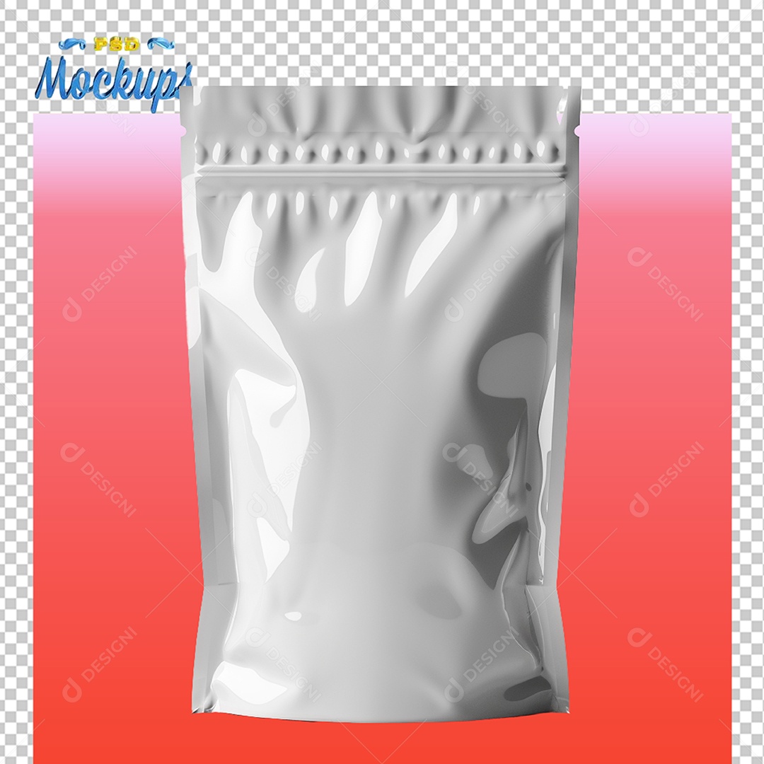 Embalagem Pacote Mockup PSD Editável