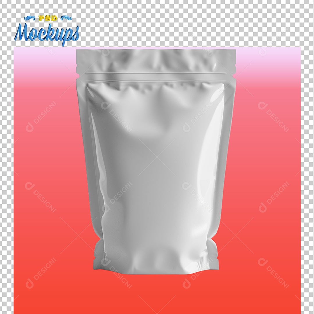 Embalagem Pacote Mockup PSD Editável