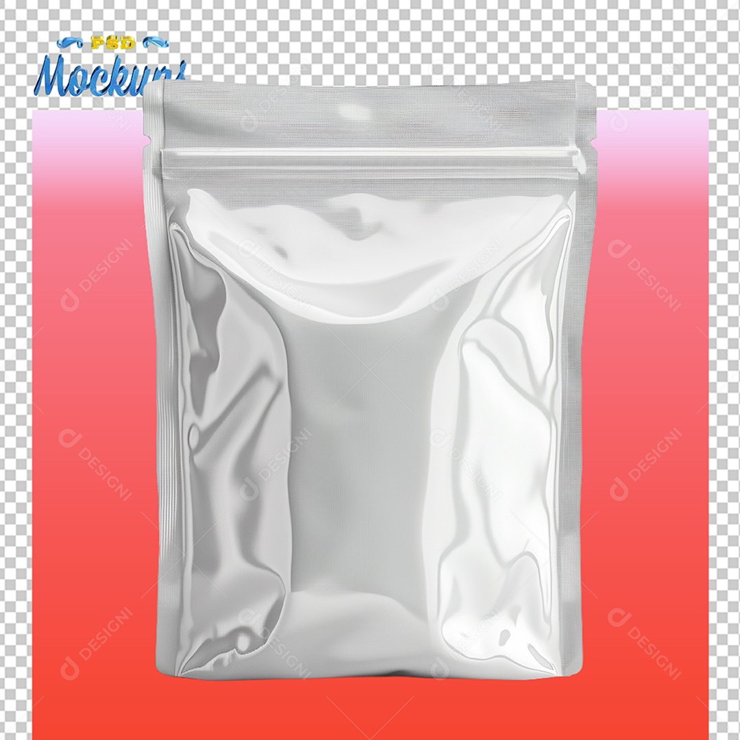 Embalagem Pacote Mockup PSD Editável