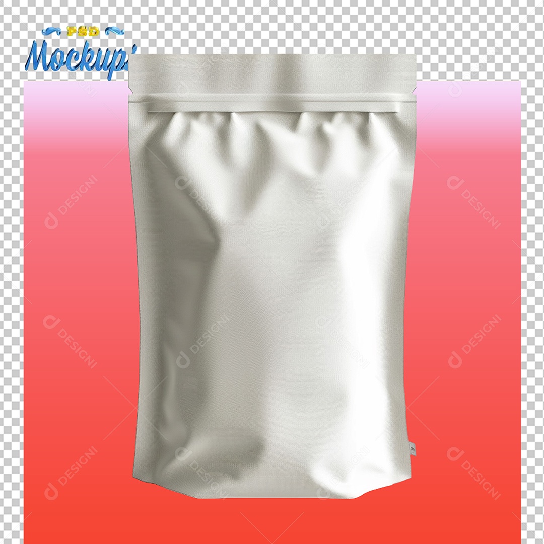 Embalagem Pacote Mockup PSD Editável