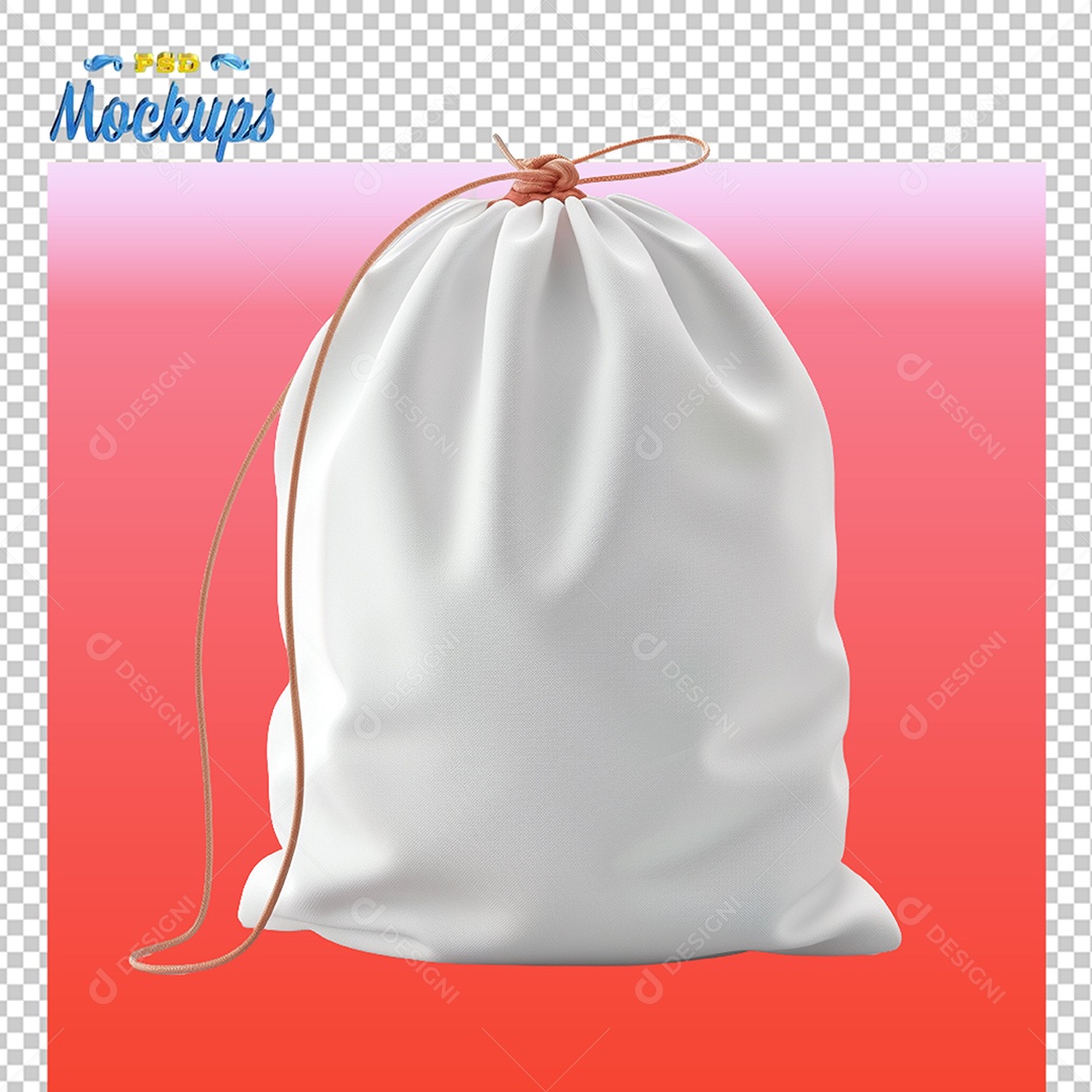 Mockup de Saco PSD Editável