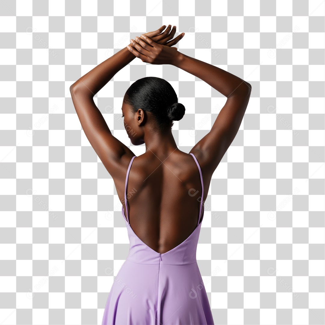 Mulheres Março Lilás PNG Transparente