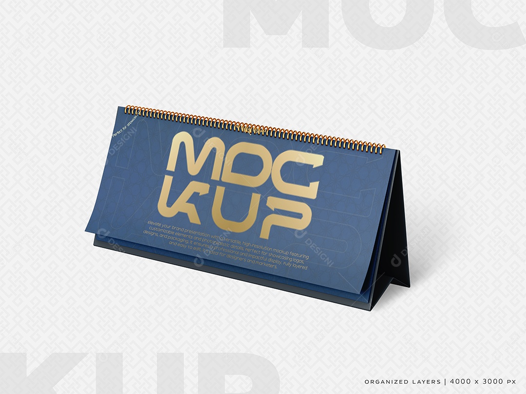 Mockup de Calendário PSD Editável