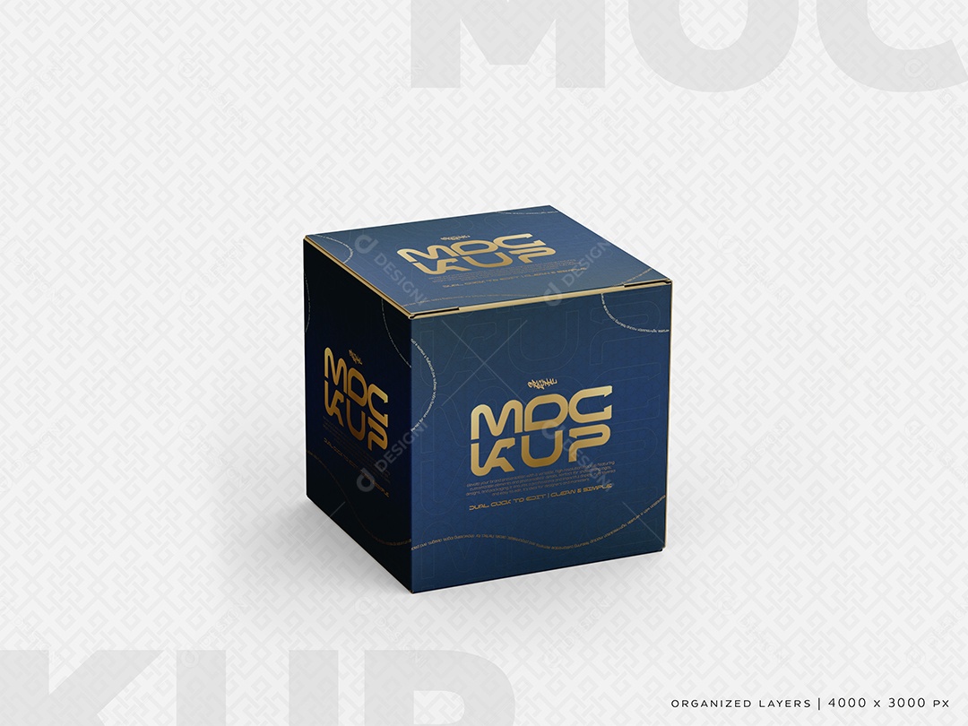 Mockup de Caixa PSD Editável