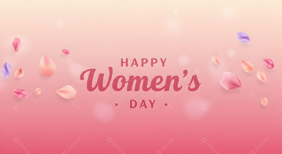 8 de março dia Internacional da Mulher celebrando a força e a beleza das mulheres