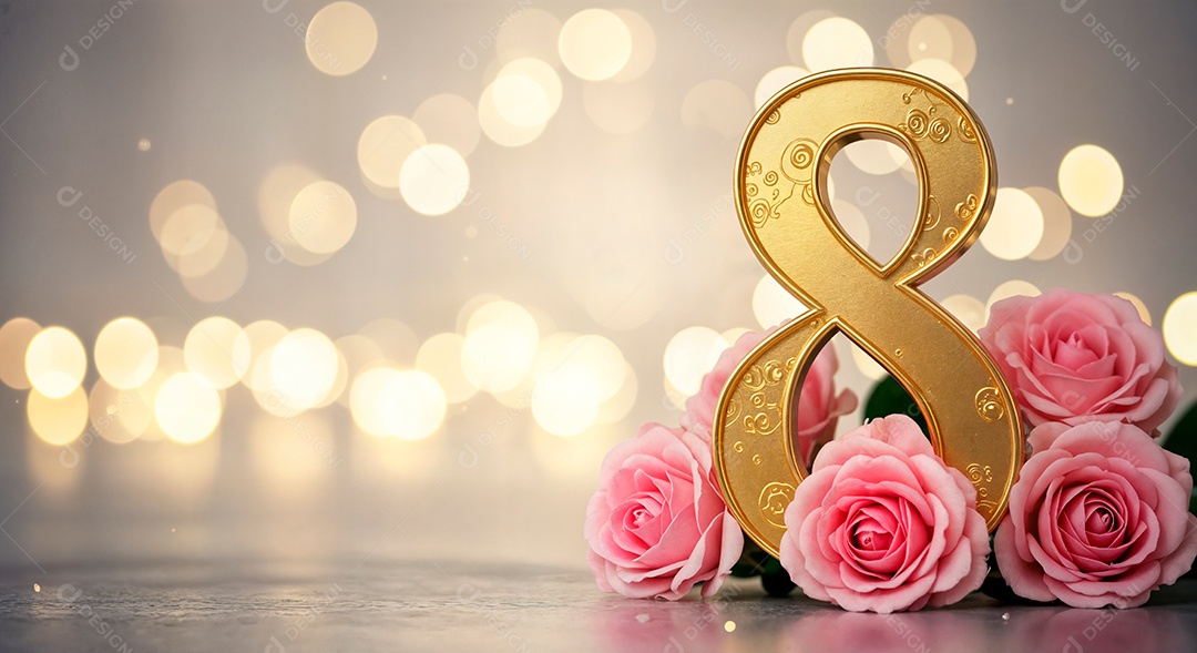 8 de março dia internacional da mulher celebrando a força e a beleza das mulheres