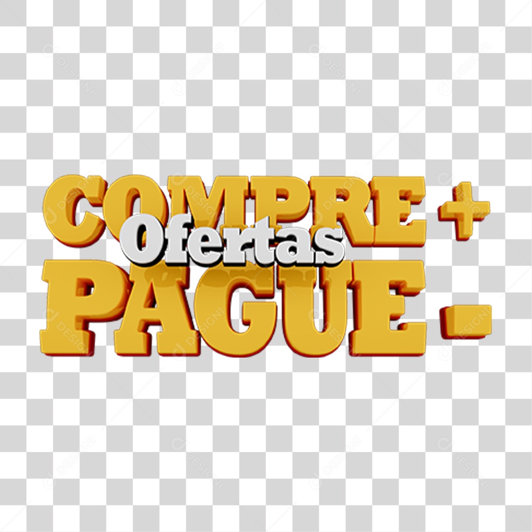 3D Stamp Buy More Offers Pay Less Transparent PNG