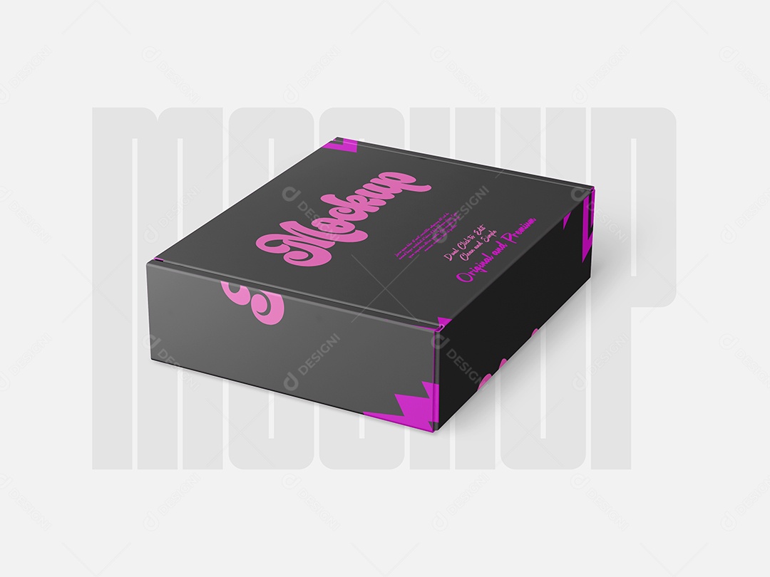 Mockup de Caixa PSD Editável