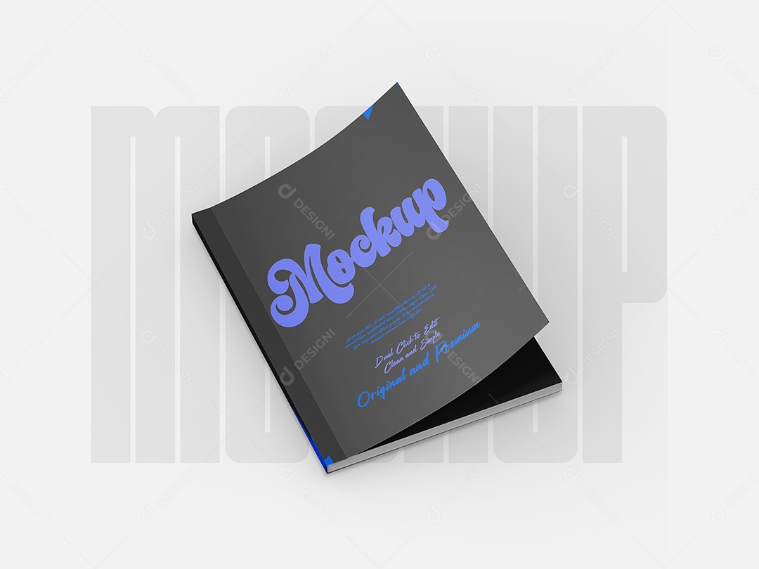 Mockup de Revista PSD Editável