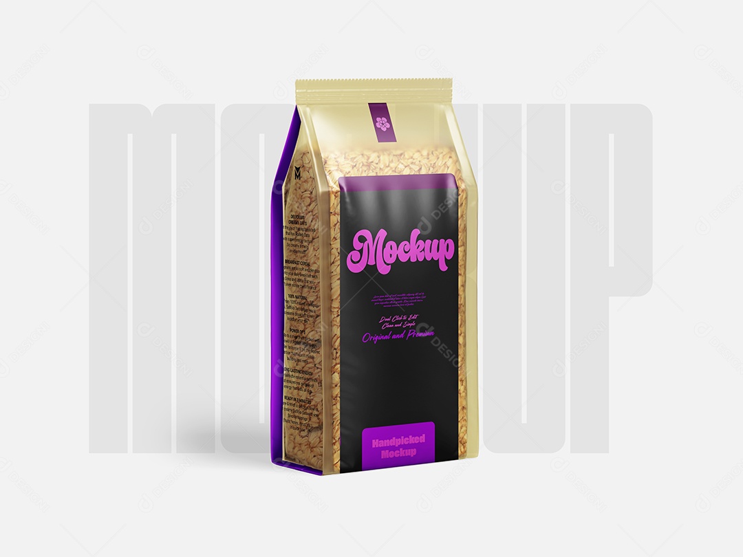 Mockup de Embalagem de Café PSD Editável