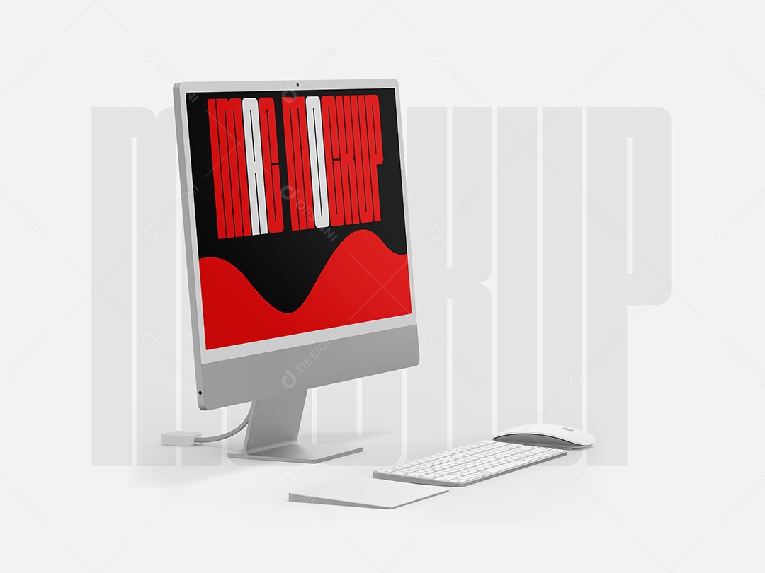 Mockup de Computador PSD Editável