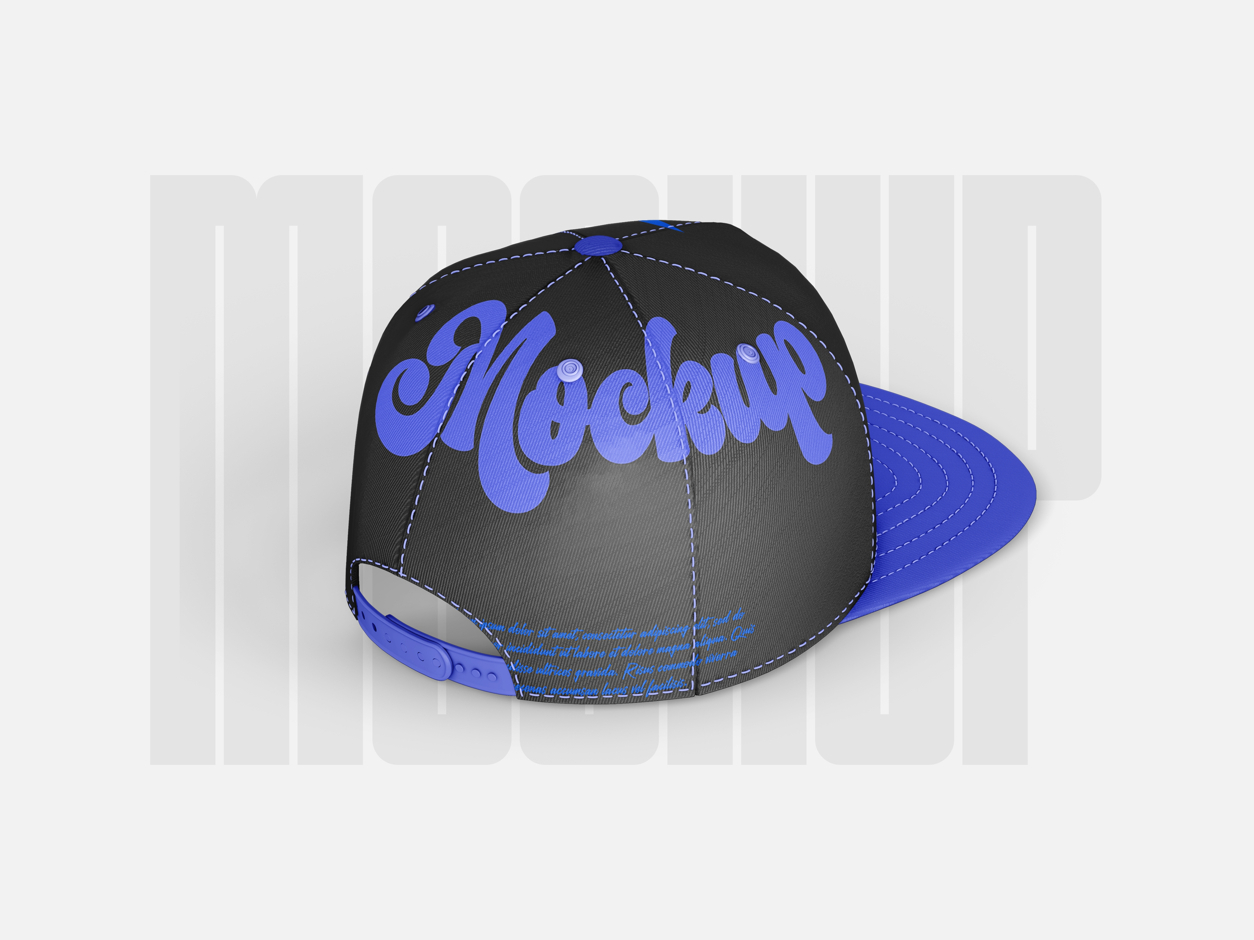 Mockup de Boné PSD Editável