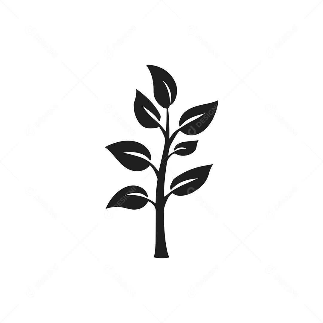 Ícone de Planta Ilustração Vetor EPS