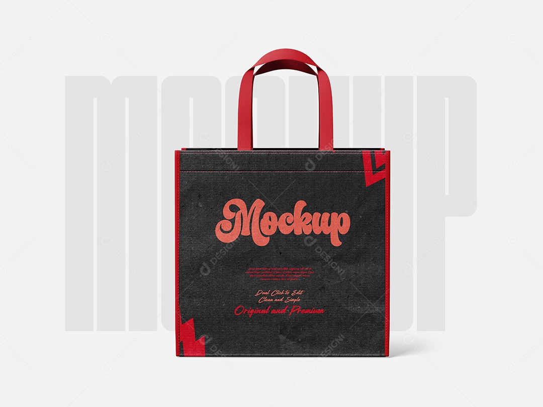 Mockup de Sacola de Compras PSD Editável