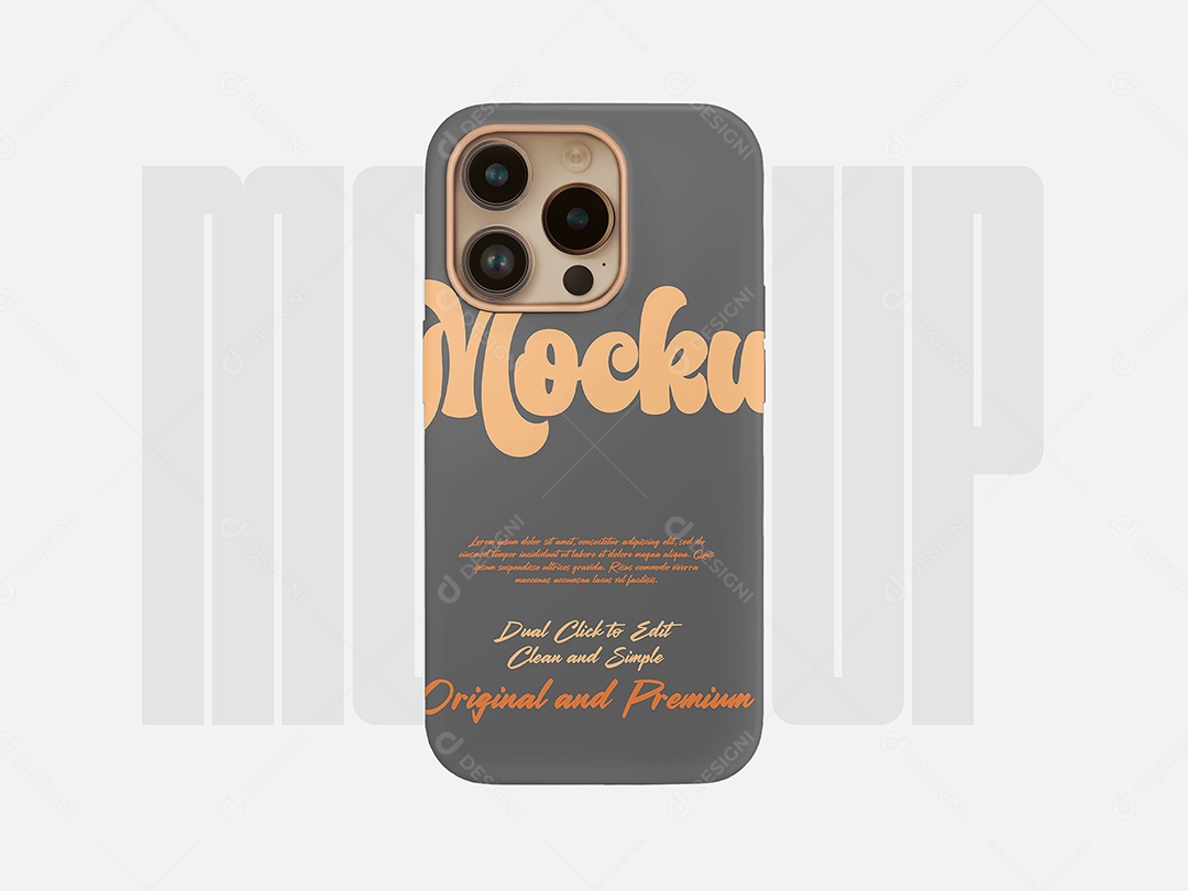 Mockup de Celular Smartphone PSD Editável