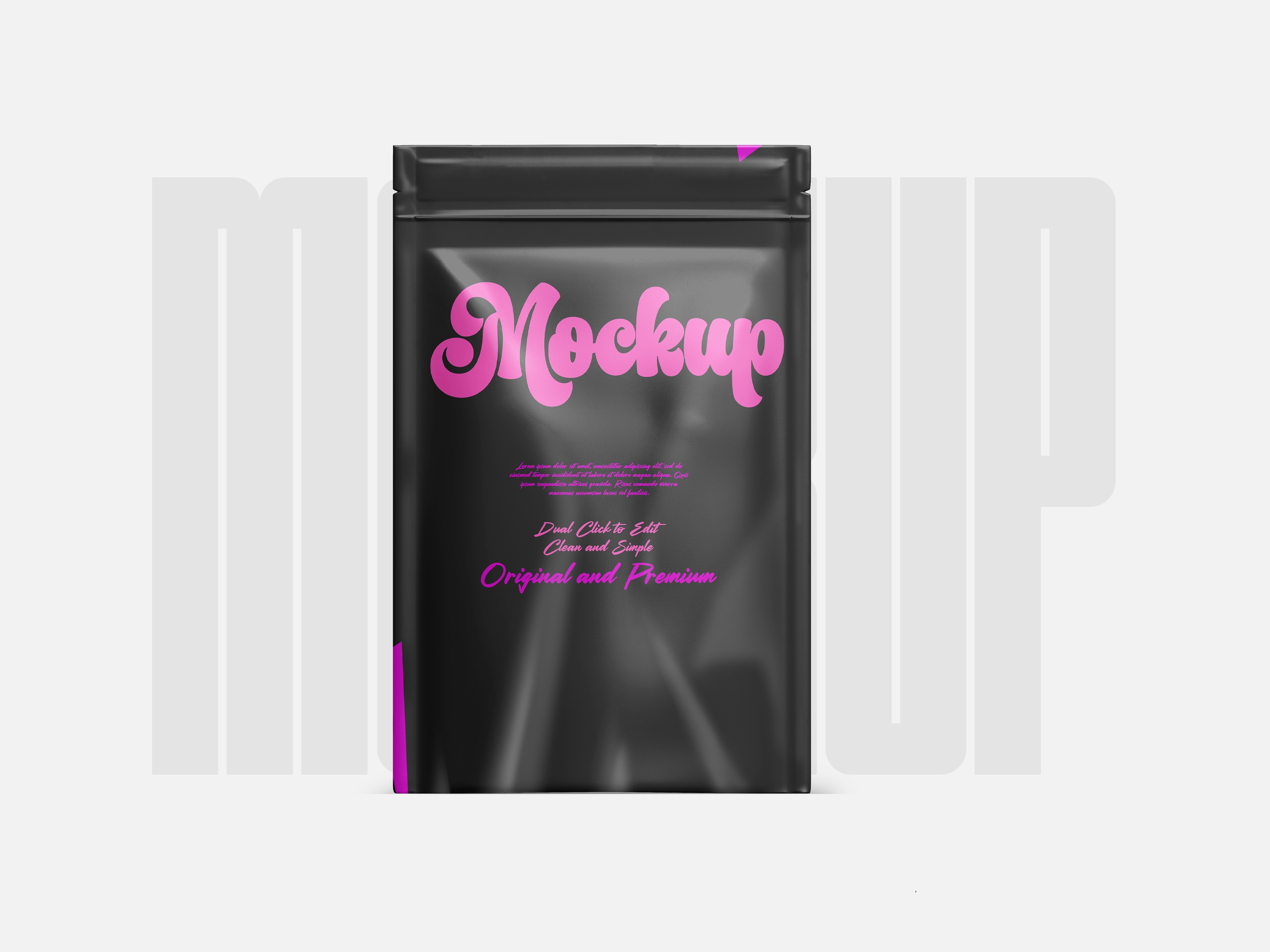 Mockup de Embalagem PSD Editável