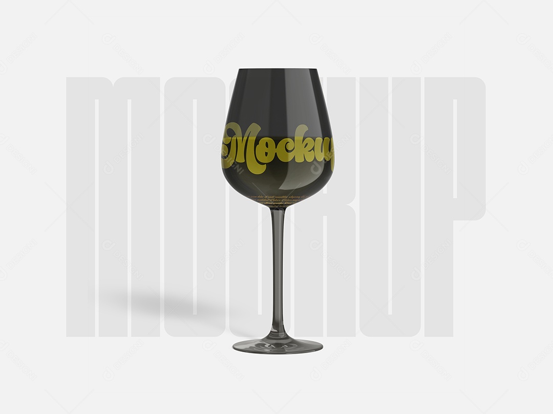 Mockup de Taça PSD Editável