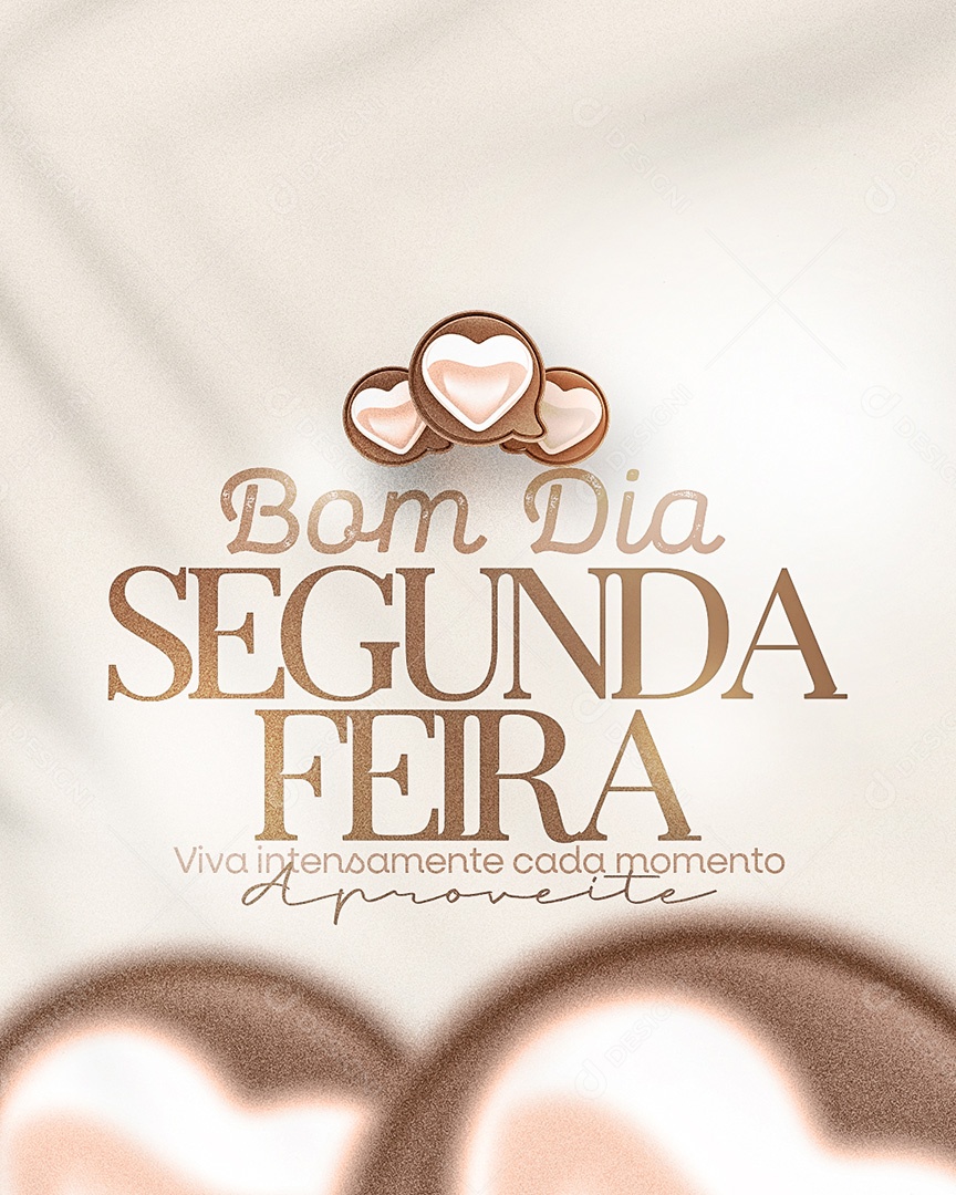 Bom Dia Segunda Feira Social Media PSD Editável