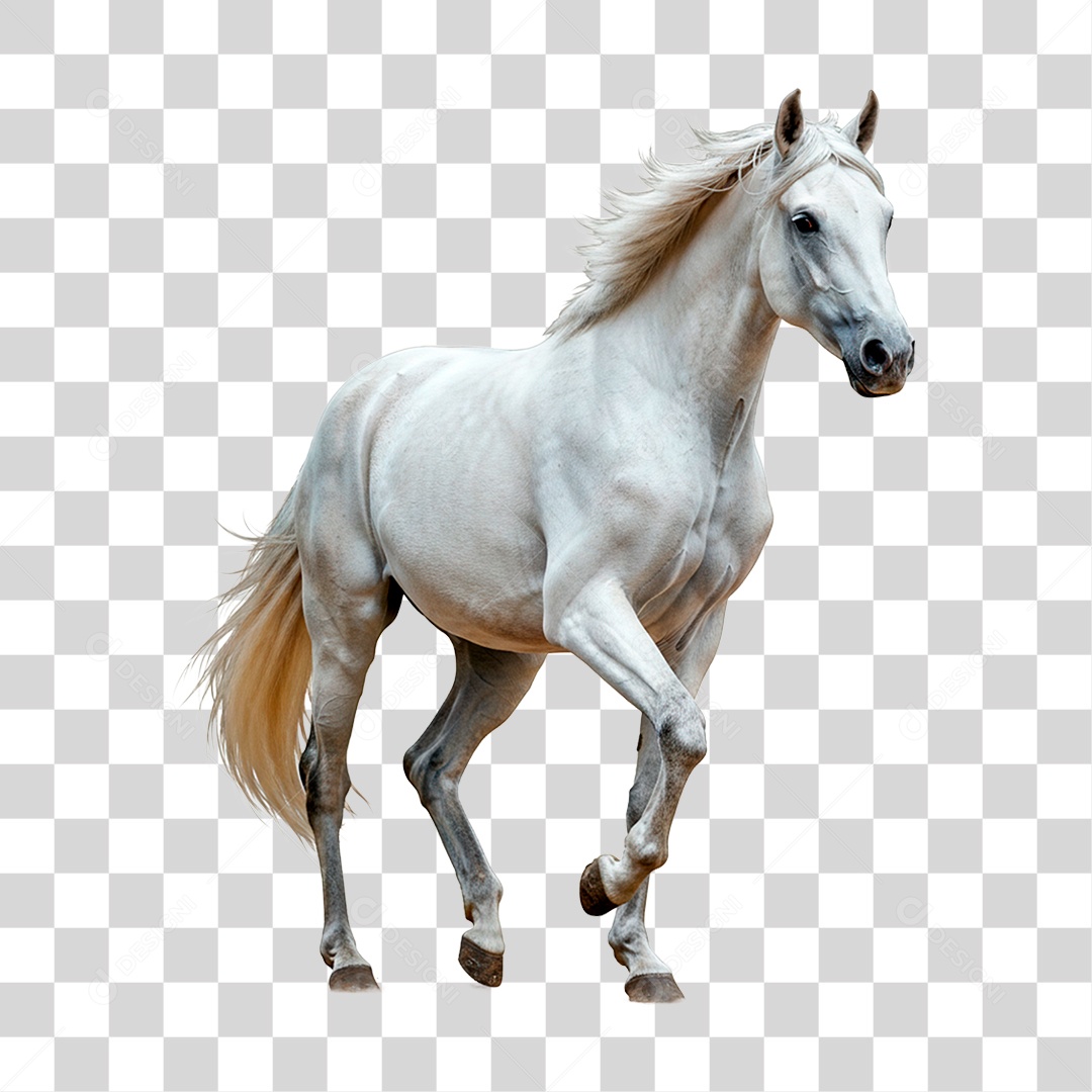 Cavalo Branco PNG Transparente