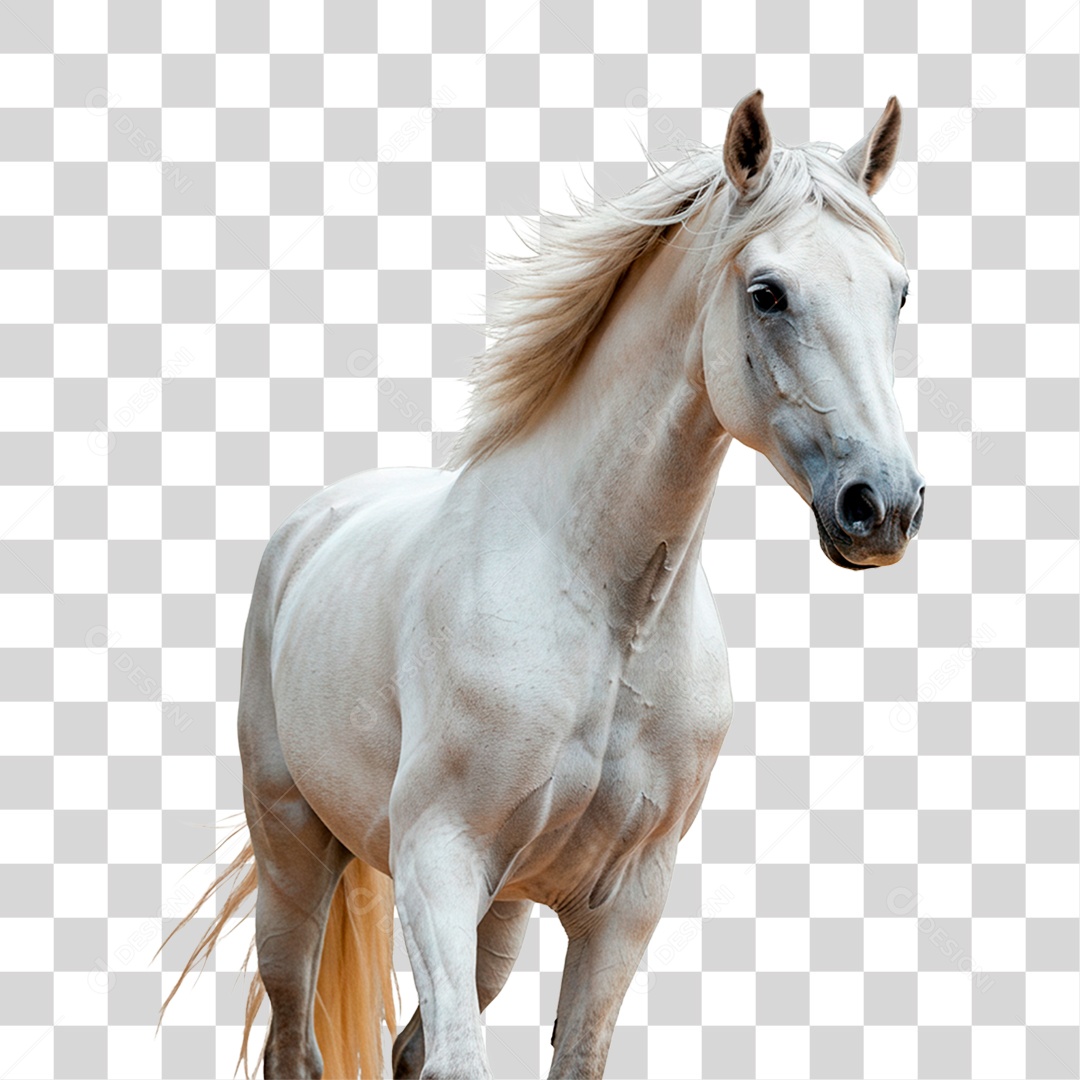 Cavalo Branco PNG Transparente
