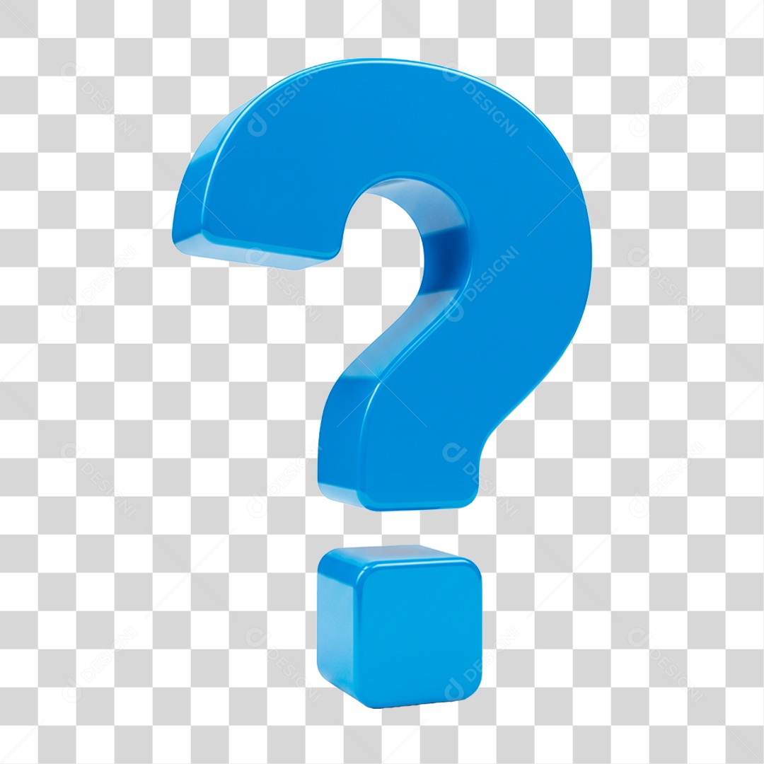 Ponto de Interrogação PNG Transparente