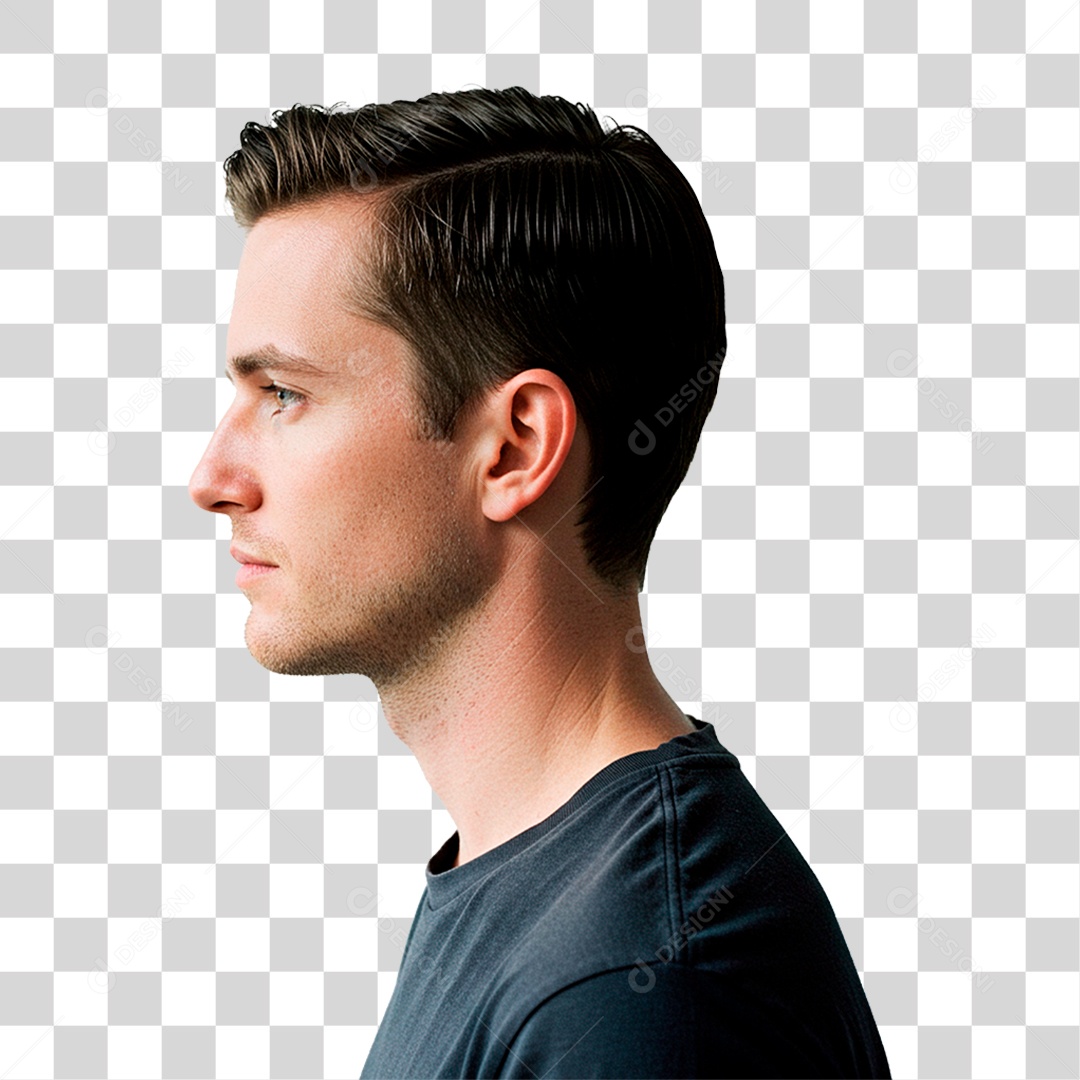 Homem de Barba PNG Transparente