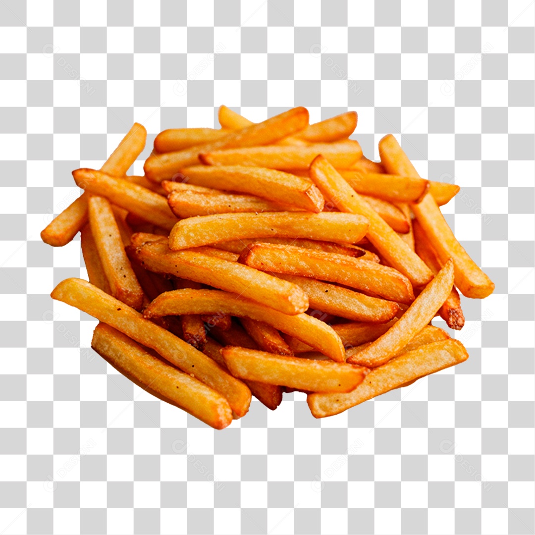 Batata Frita PNG Transparente