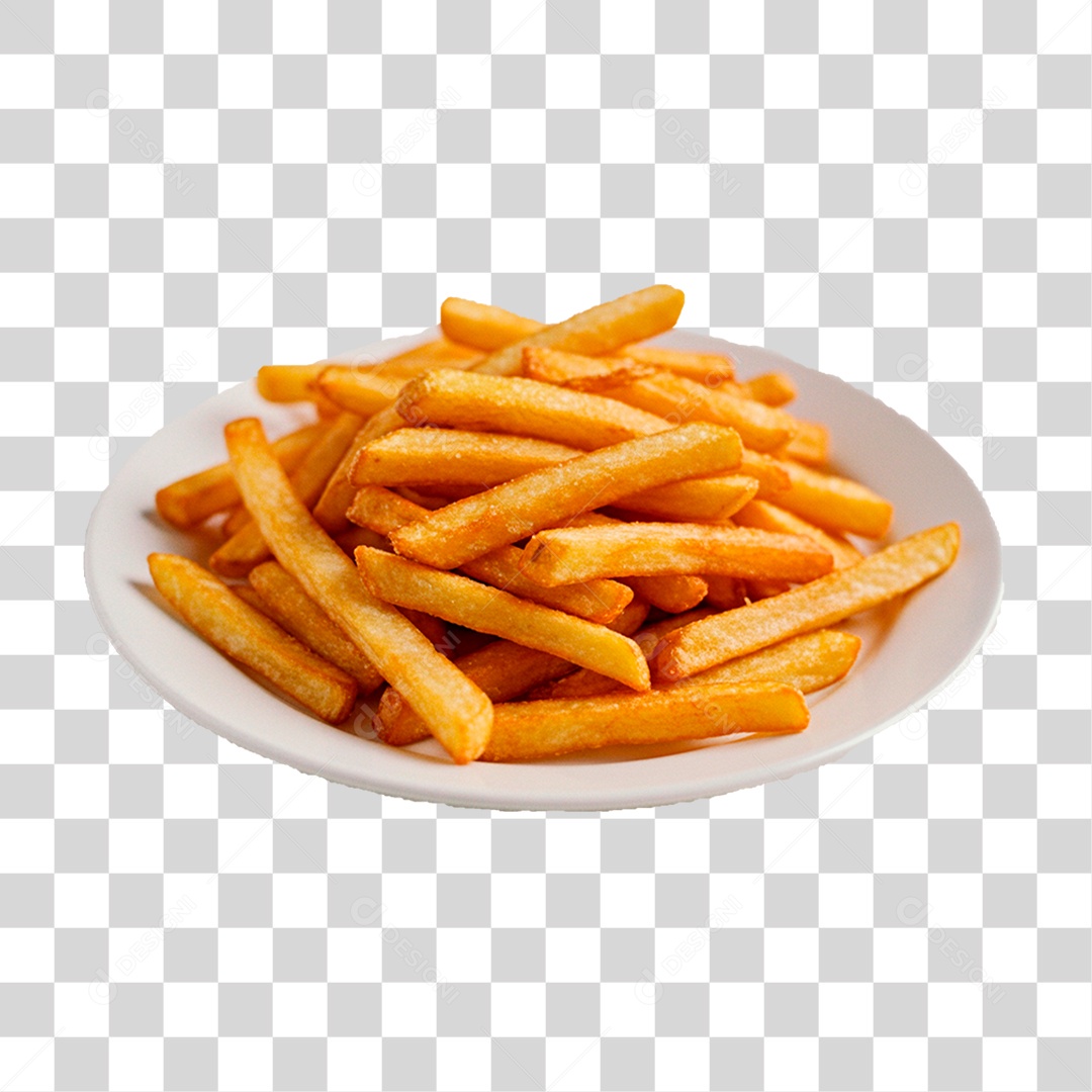 Batata Frita PNG Transparente