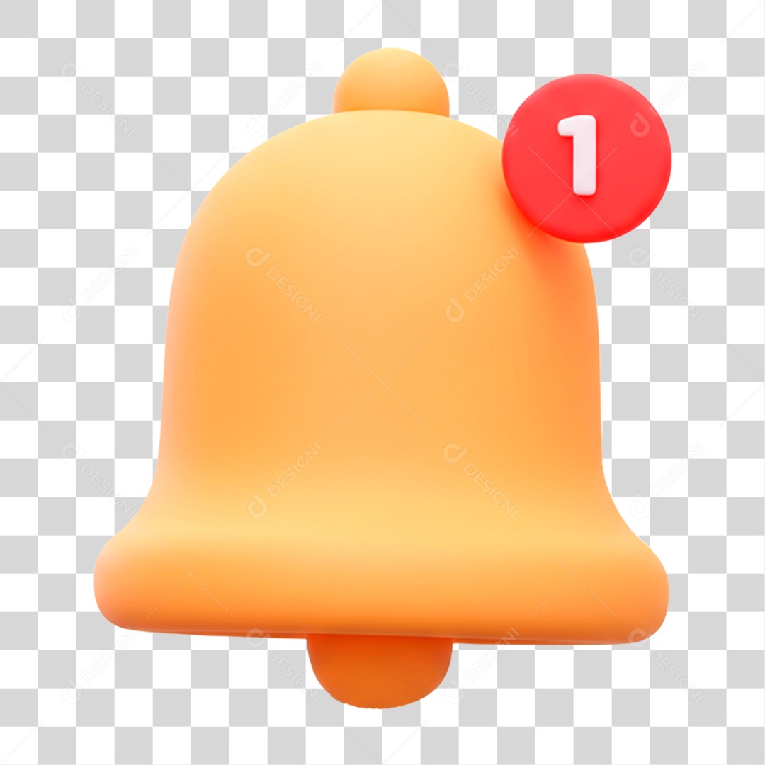 Sino Dourado PNG Transparente