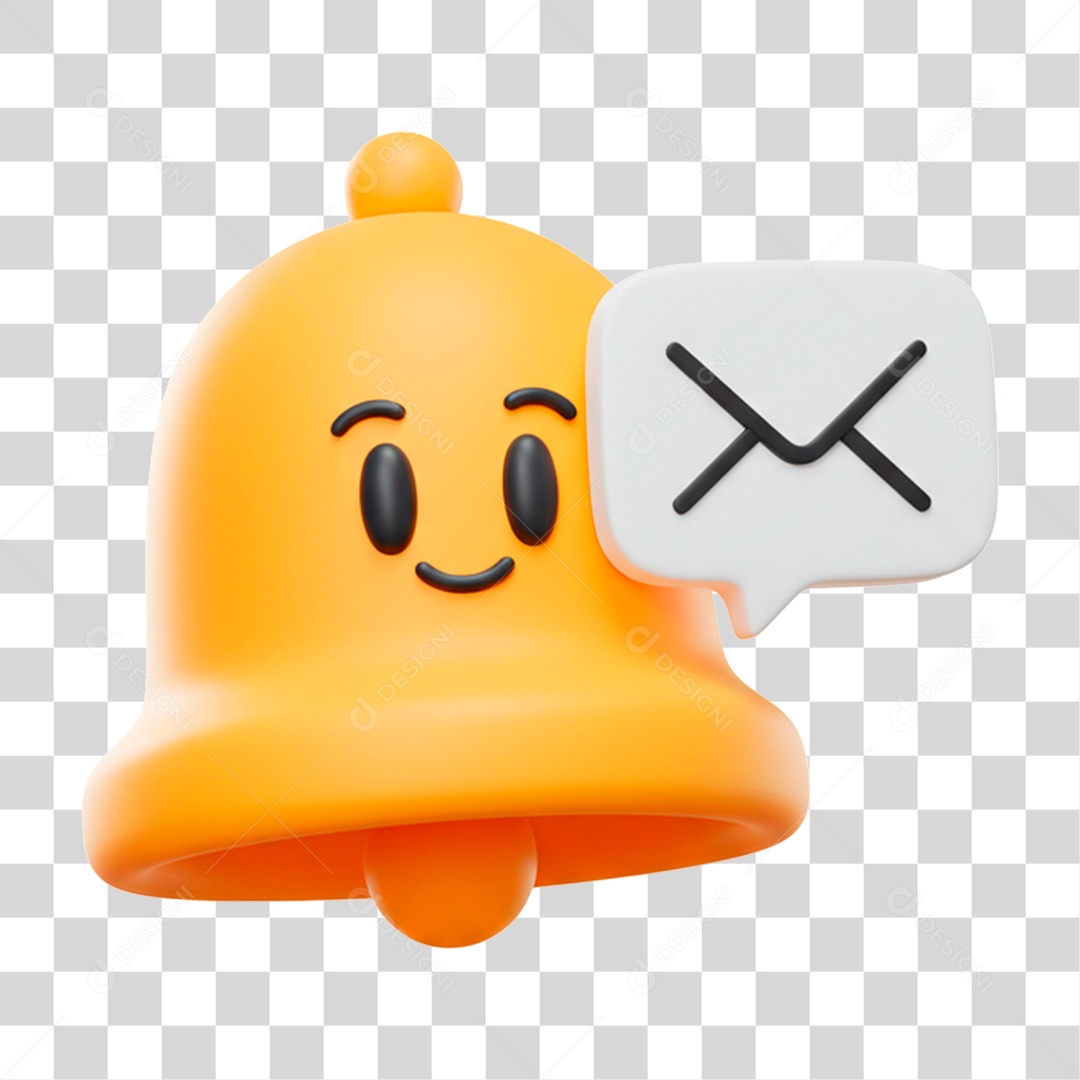 Sino Dourado PNG Transparente