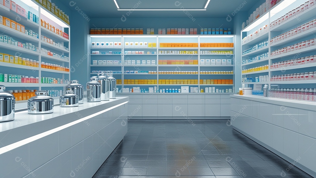 Uma elegante farmacia