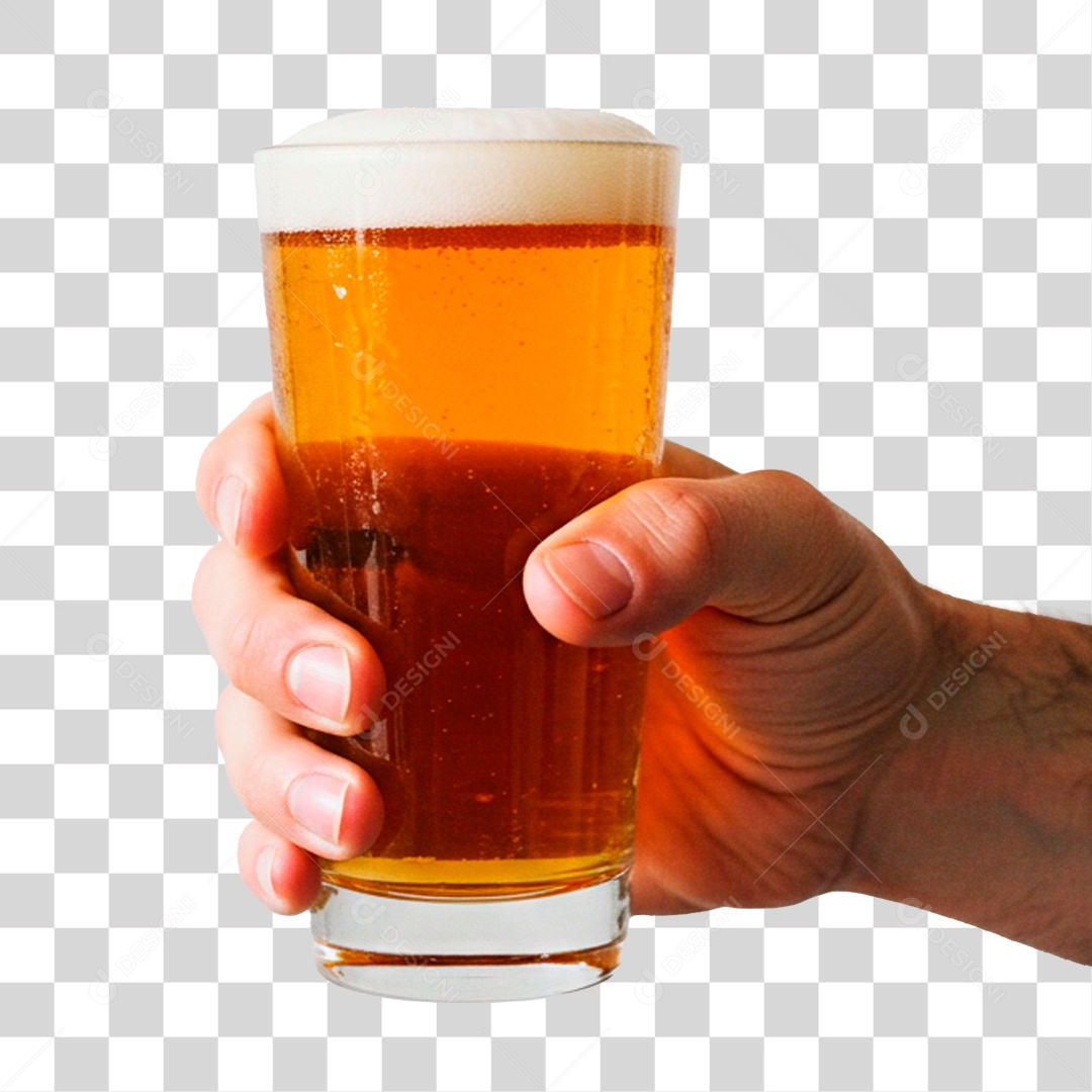 Mão Segurando Copo PNG Transparente