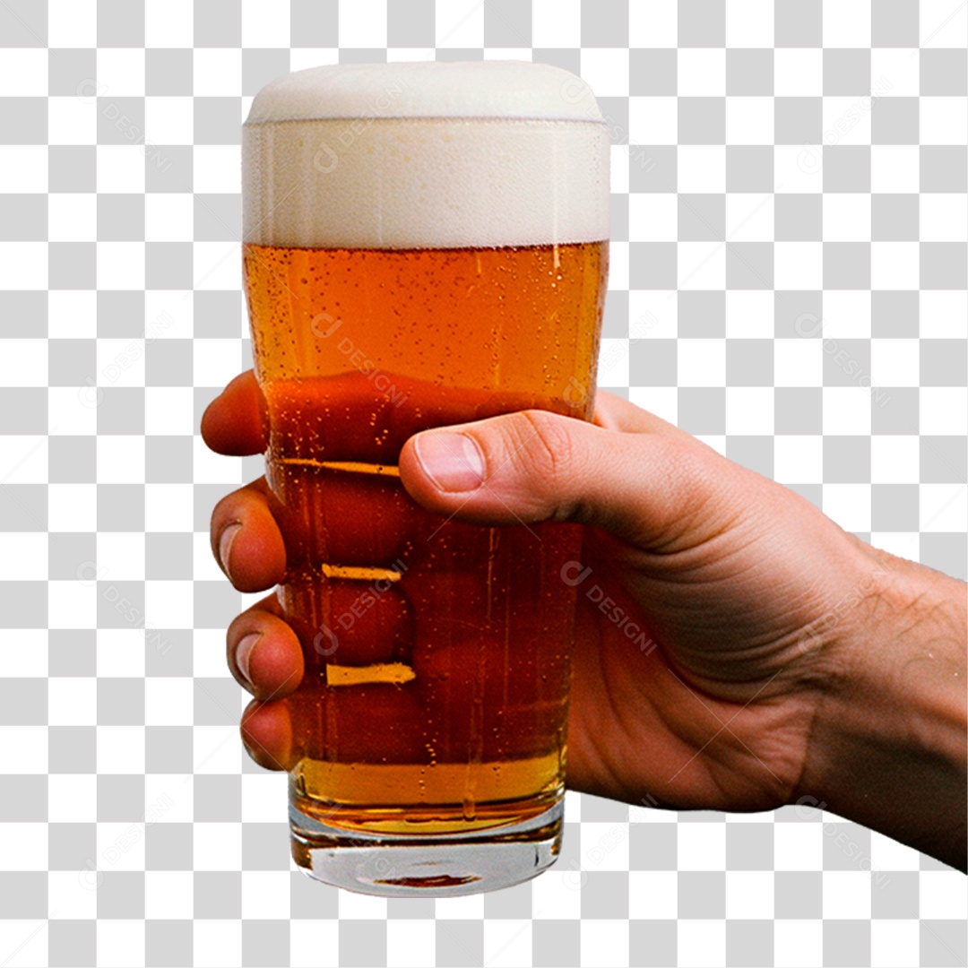 Mão Segurando Copo PNG Transparente