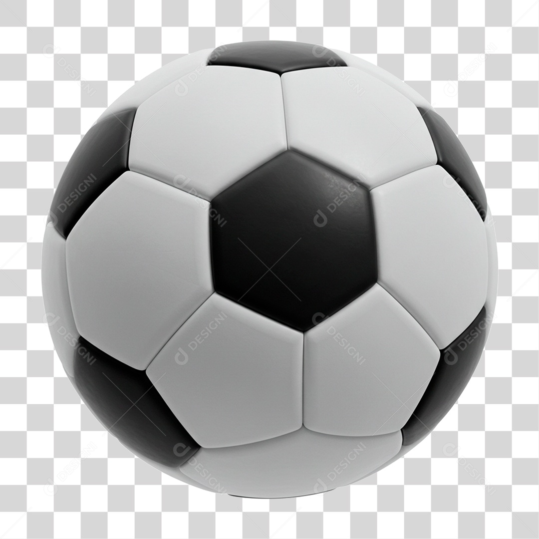 Bola de Futebol PNG Transparente
