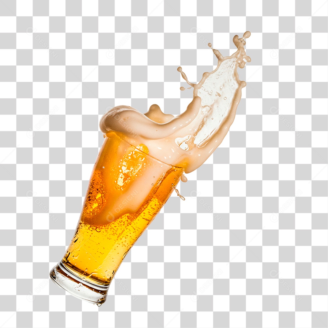 Copo de Cerveja PNG Transparente