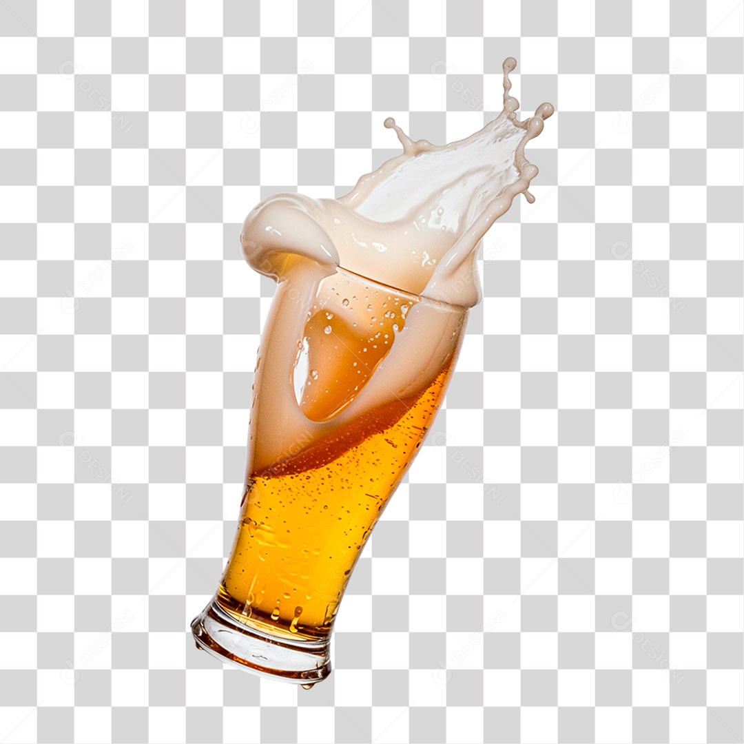 Copo de Cerveja PNG Transparente