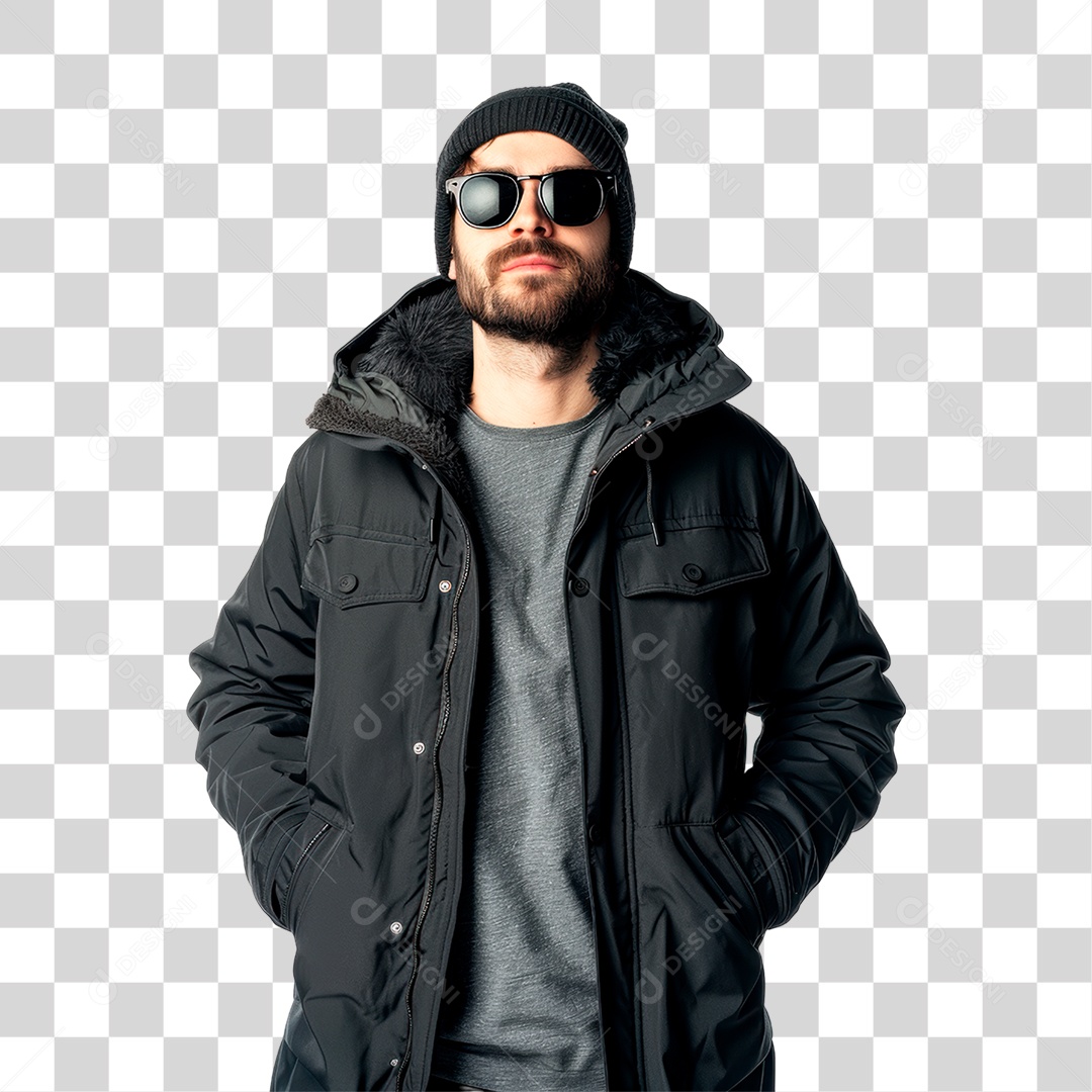 Homem Sorrindo PNG Transparente