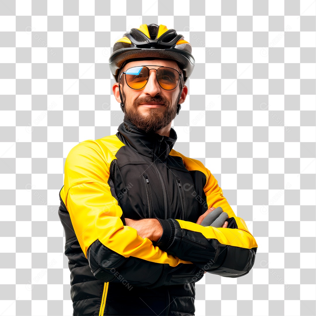 Ciclista PNG Transparente
