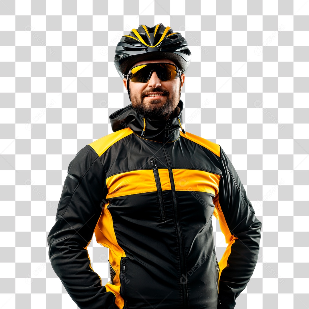 Ciclista PNG Transparente